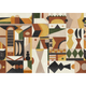 Amasigh Pottery (Uon) Leaves Berber Mural by Coordonné (400x280cm)
