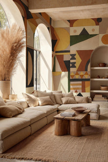Amasigh Pottery (Uon) Leaves Berber Mural by Coordonné (400x280cm)