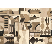Amasigh Pottery (Uon) Sand Berber Mural by Coordonné (400x280cm)