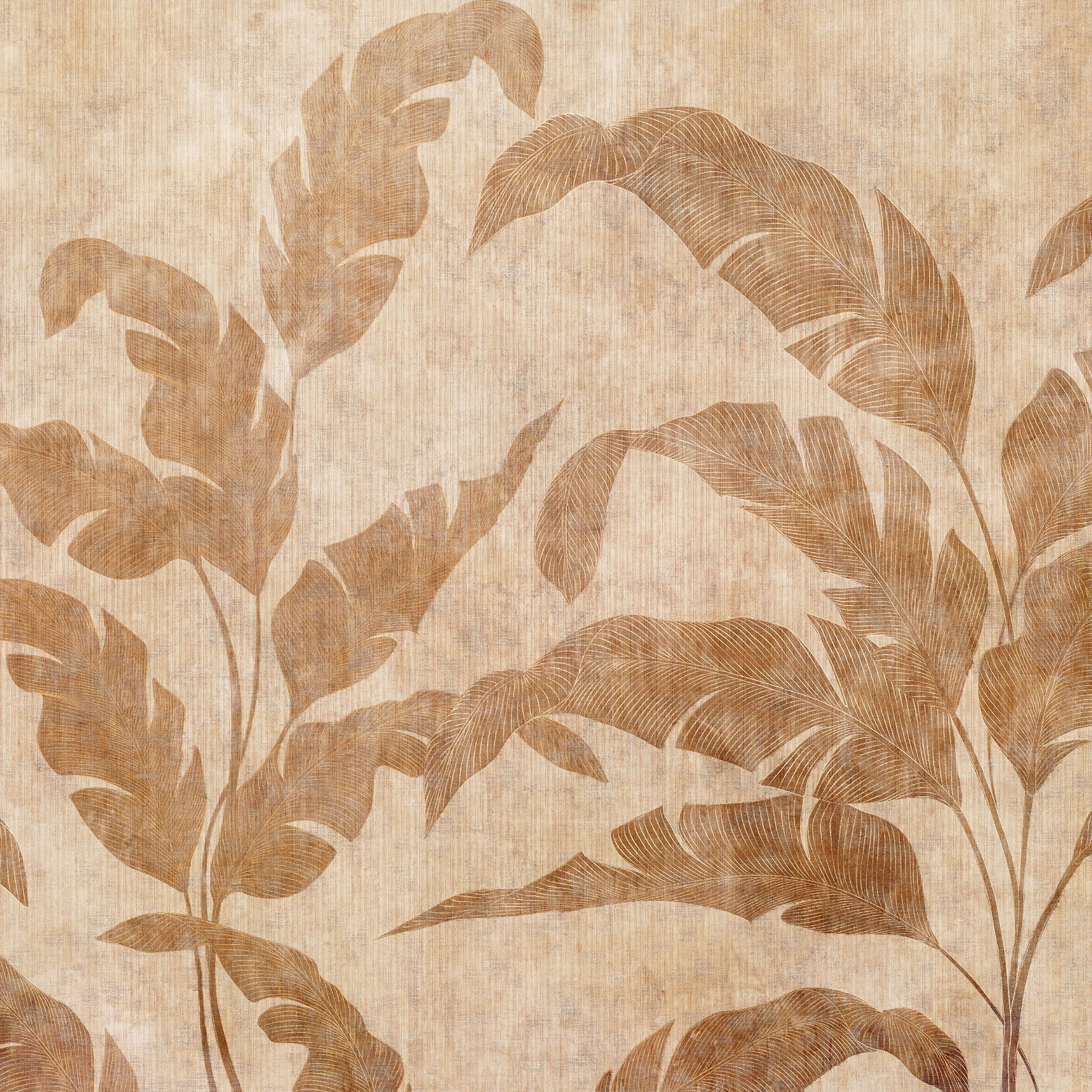 Leaves Shadow Camel Berber Mural by Coordonné (400x280cm)