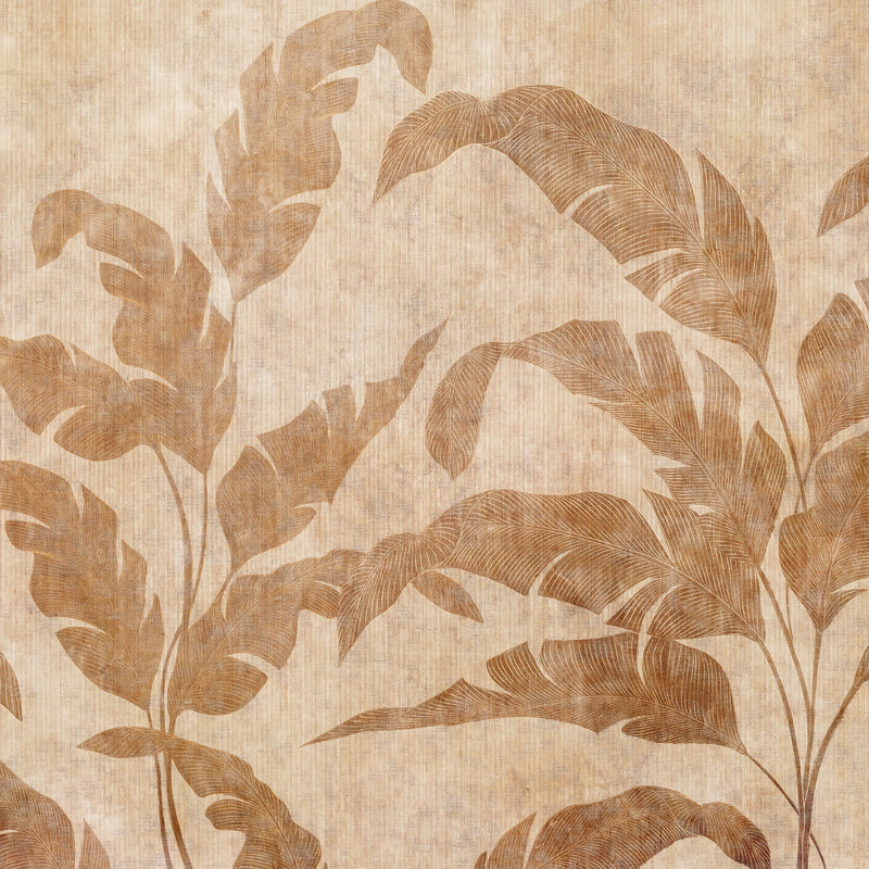 Leaves Shadow Camel Berber Mural by Coordonné (400x280cm)