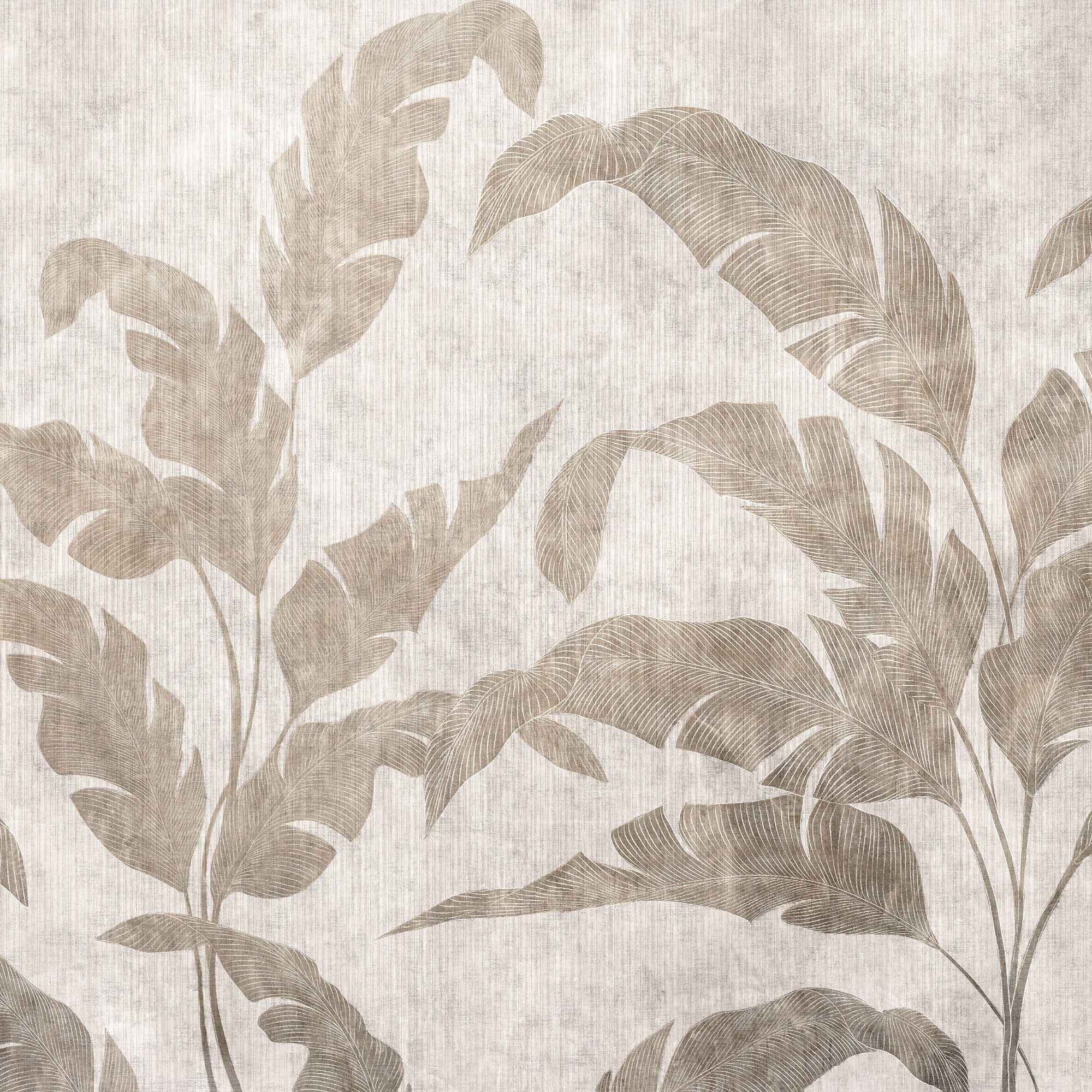 Leaves Shadow Stone Berber Mural by Coordonné (400x280cm)