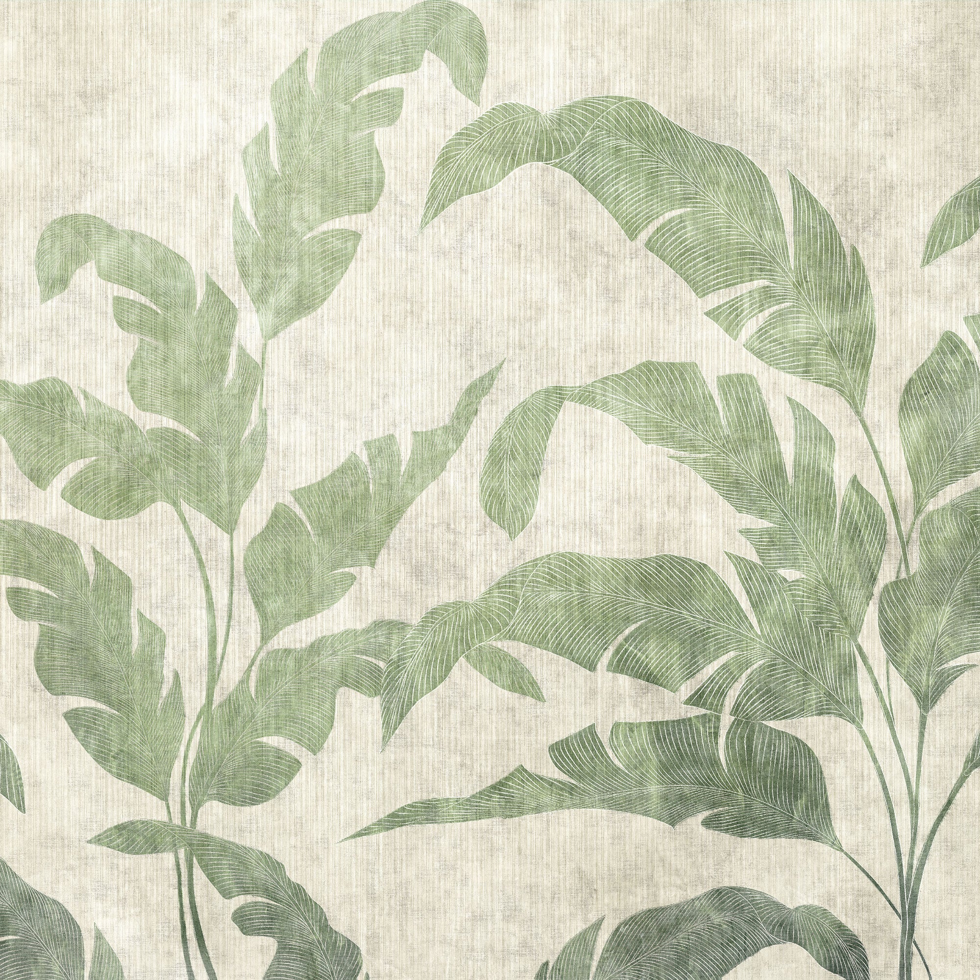 Leaves Shadow Leaves Berber Mural by Coordonné (400x280cm)