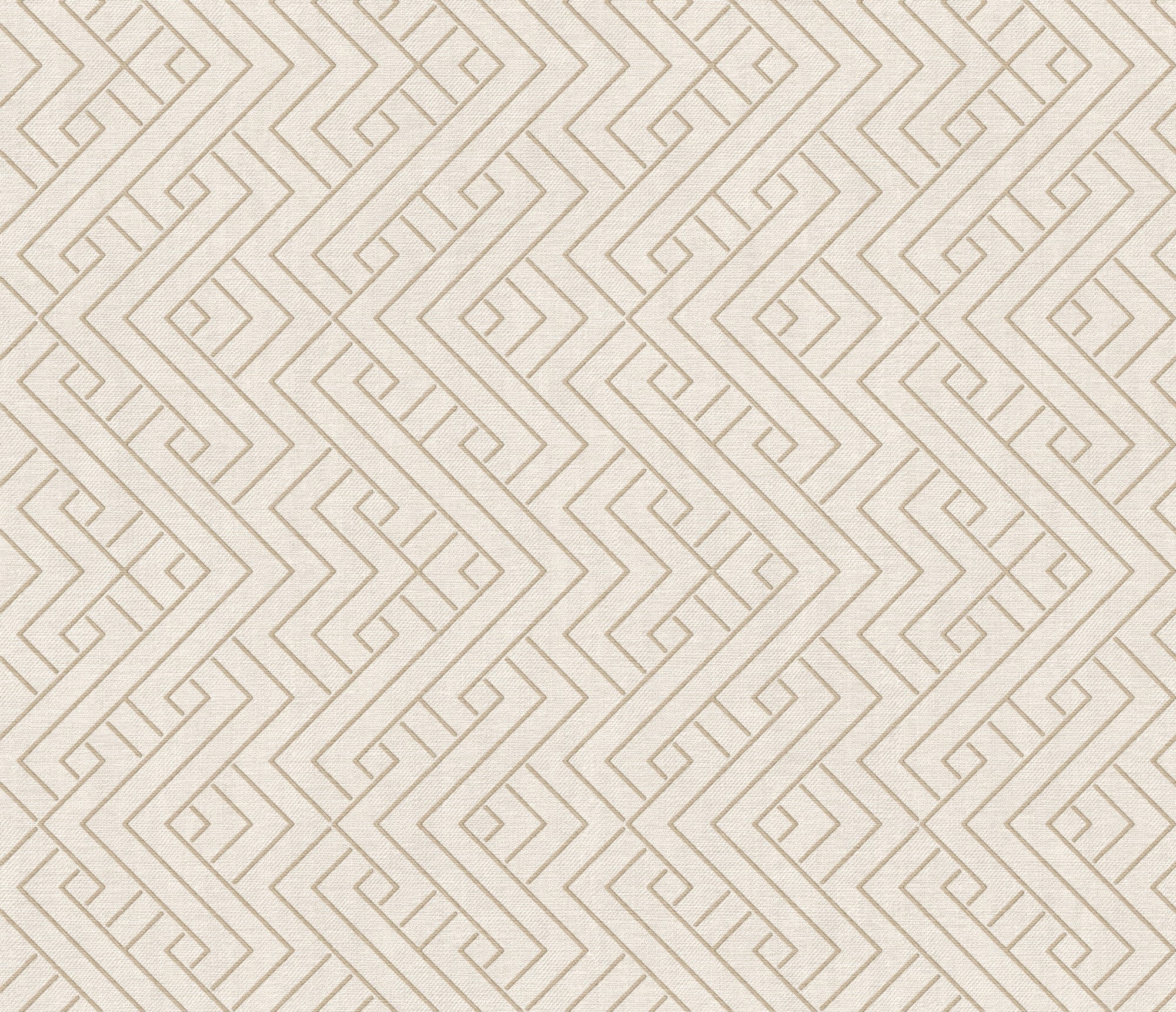 B00500 Interwoven Cotton Lattice Wallpaper by Coordonné