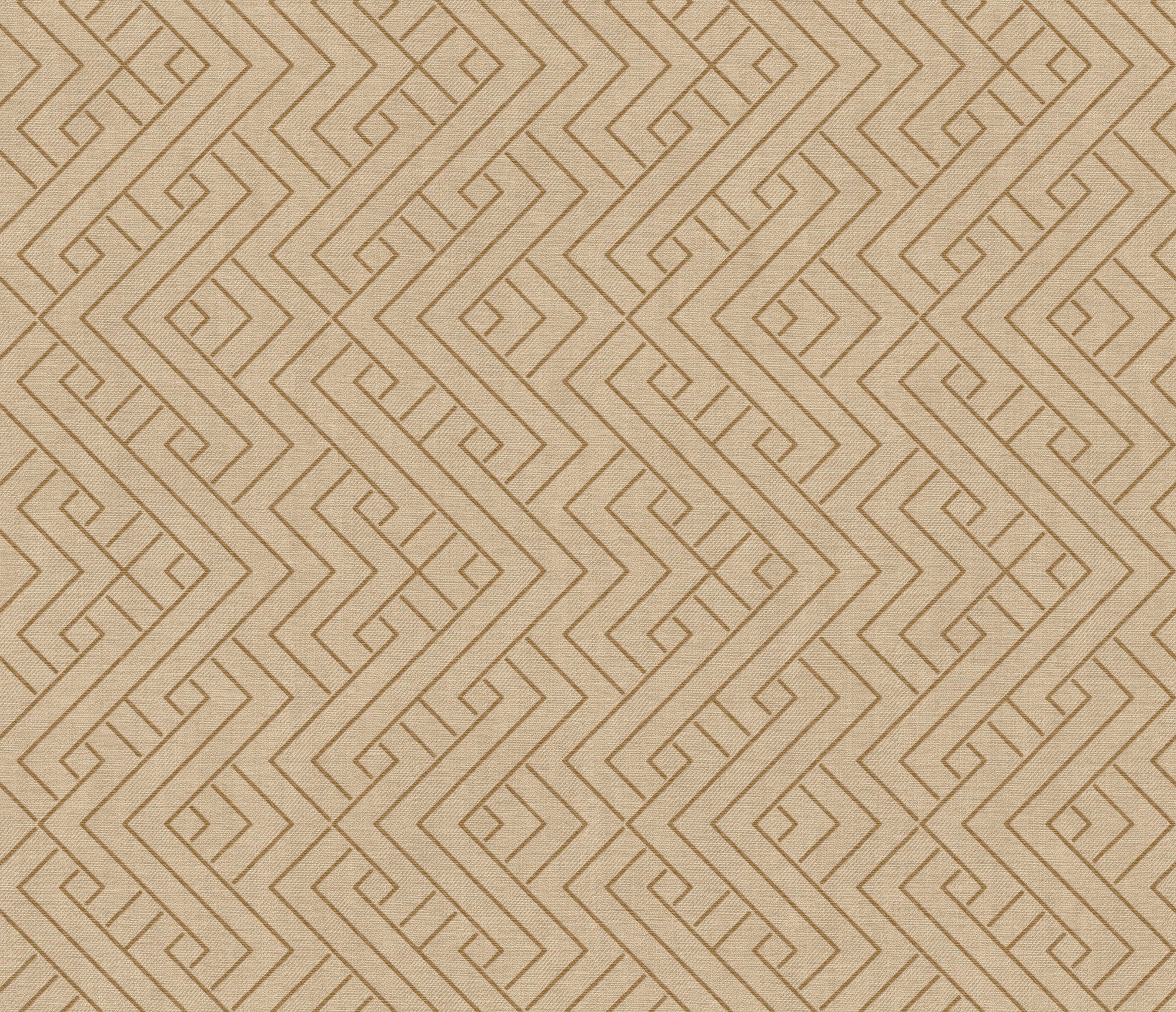 B00501 Interwoven Sand Lattice Wallpaper by Coordonné