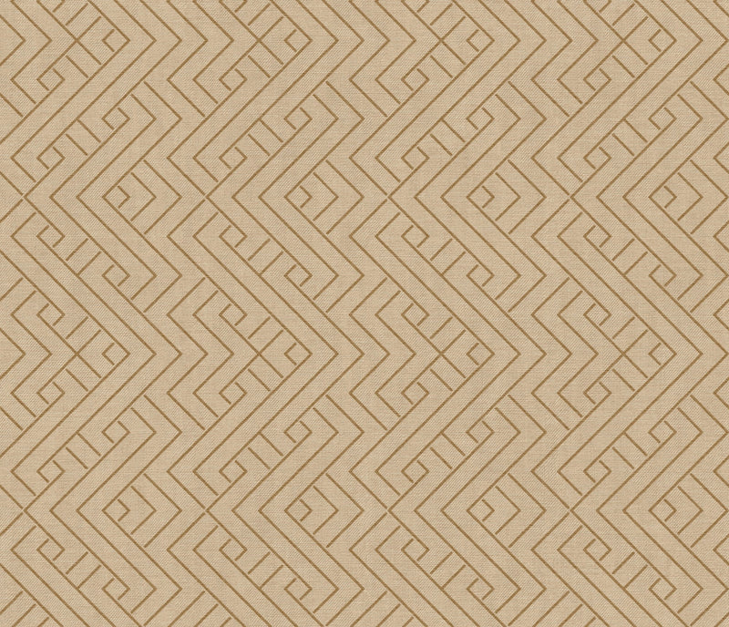 B00501 Interwoven Sand Lattice Wallpaper by Coordonné