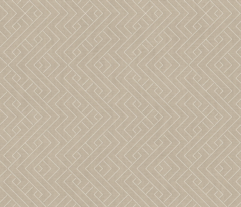 B00502 Interwoven Stone Lattice Wallpaper by Coordonné