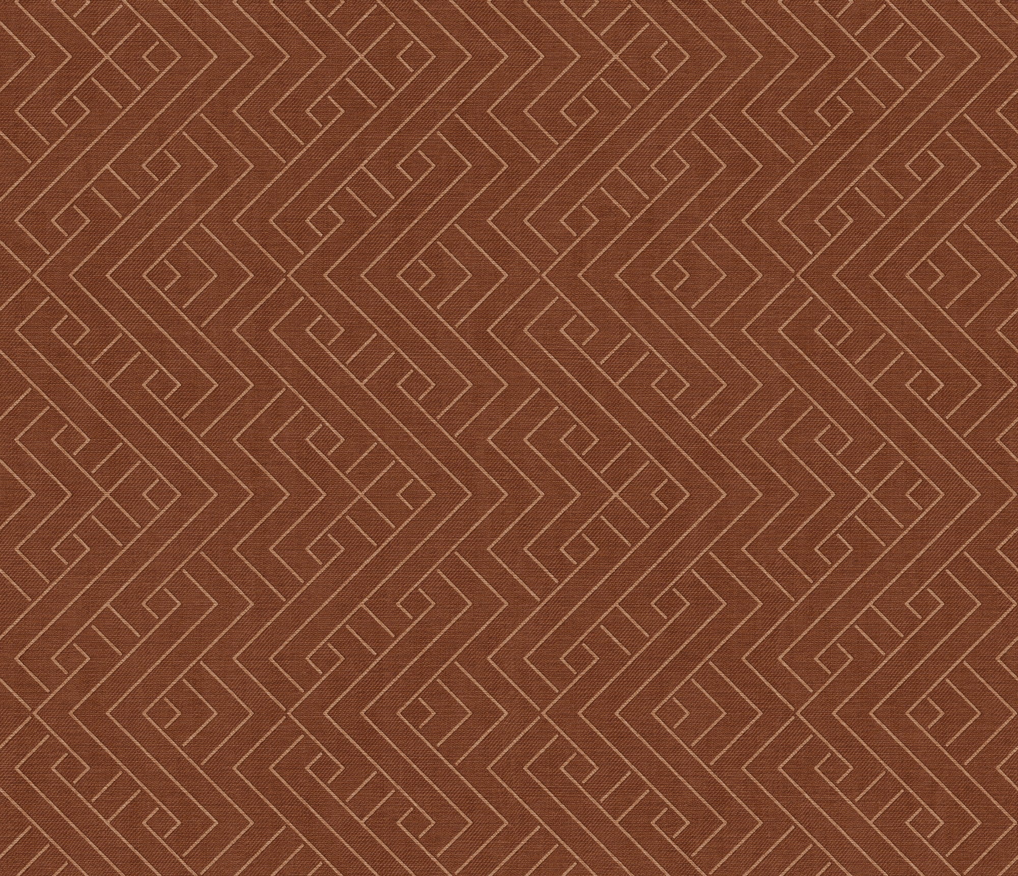 B00504 Interwoven Clay Lattice Wallpaper by Coordonné