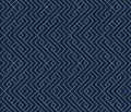 Interwoven Ultramarine Lattice Wallpaper by Coordonné