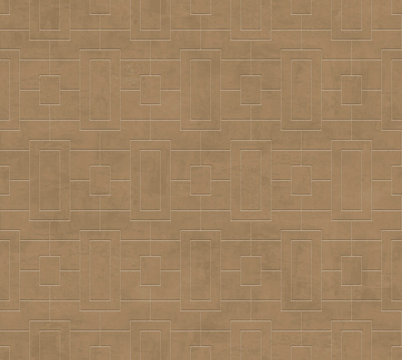 B00506 Fretwork Sand Lattice Wallpaper by Coordonné