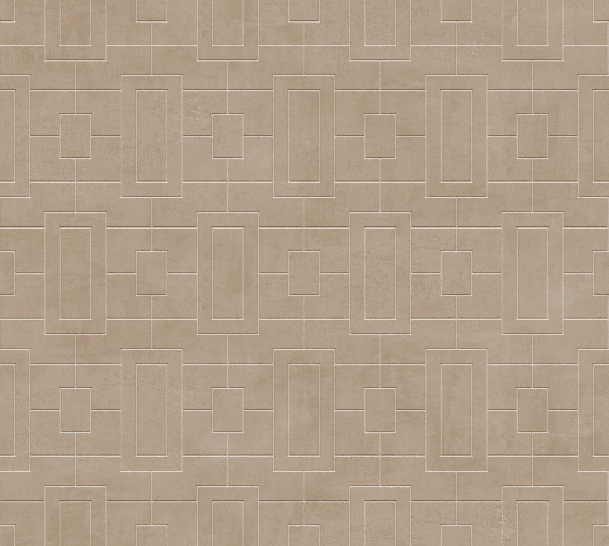 B00507 Fretwork Stone Lattice Wallpaper by Coordonné