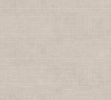 B00508 Fretwork Limestone Lattice Wallpaper by Coordonné