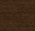 Fretwork Chocolate Lattice Wallpaper by Coordonné