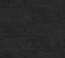 B00510 Fretwork Slate Lattice Wallpaper by Coordonné