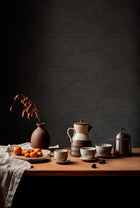 B00510 Fretwork Slate Lattice Wallpaper by Coordonné