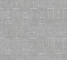 B00511 Fretwork Concrete Lattice Wallpaper by Coordonné