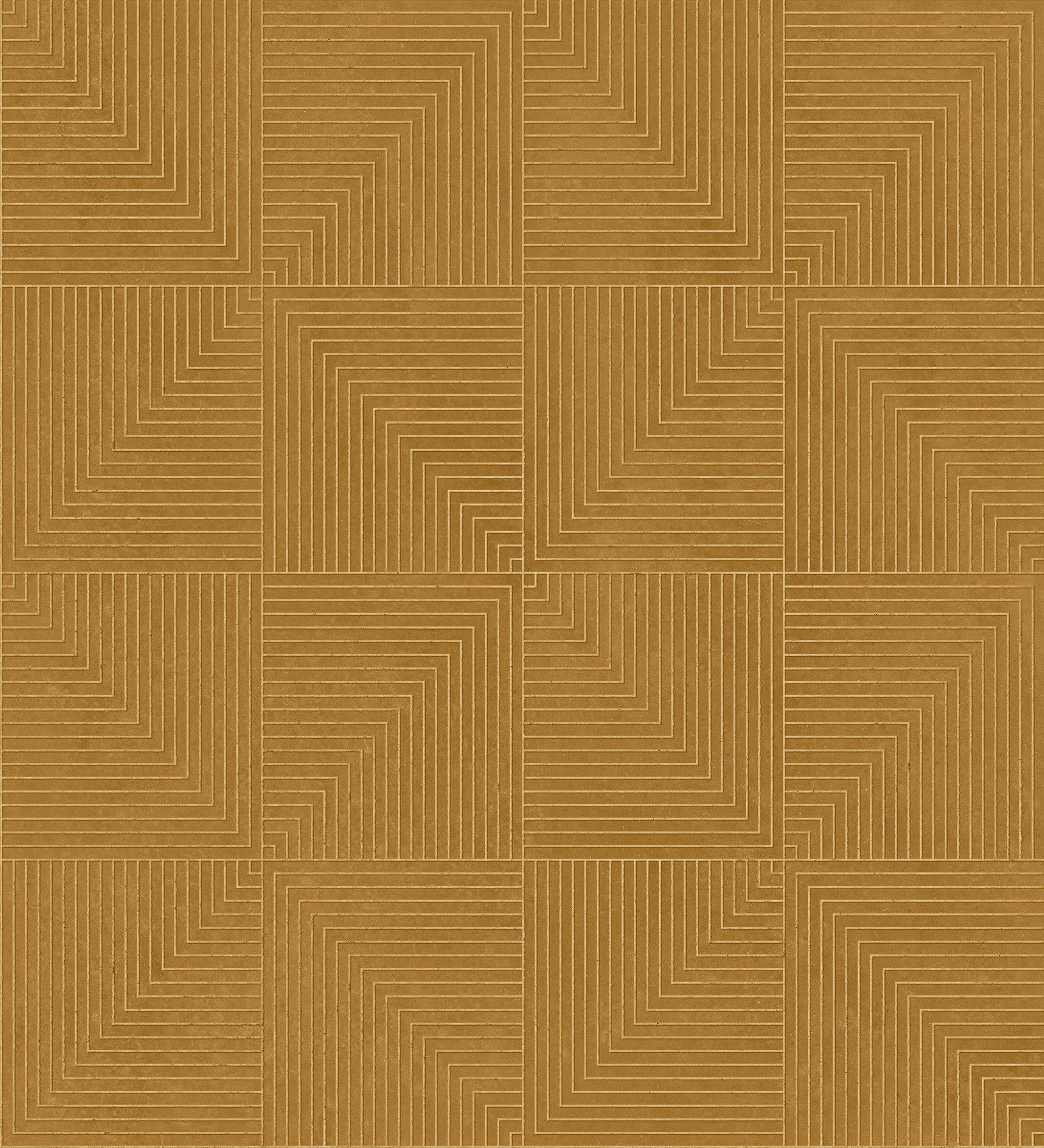B00512 Tetragonal Curry Lattice Wallpaper by Coordonné