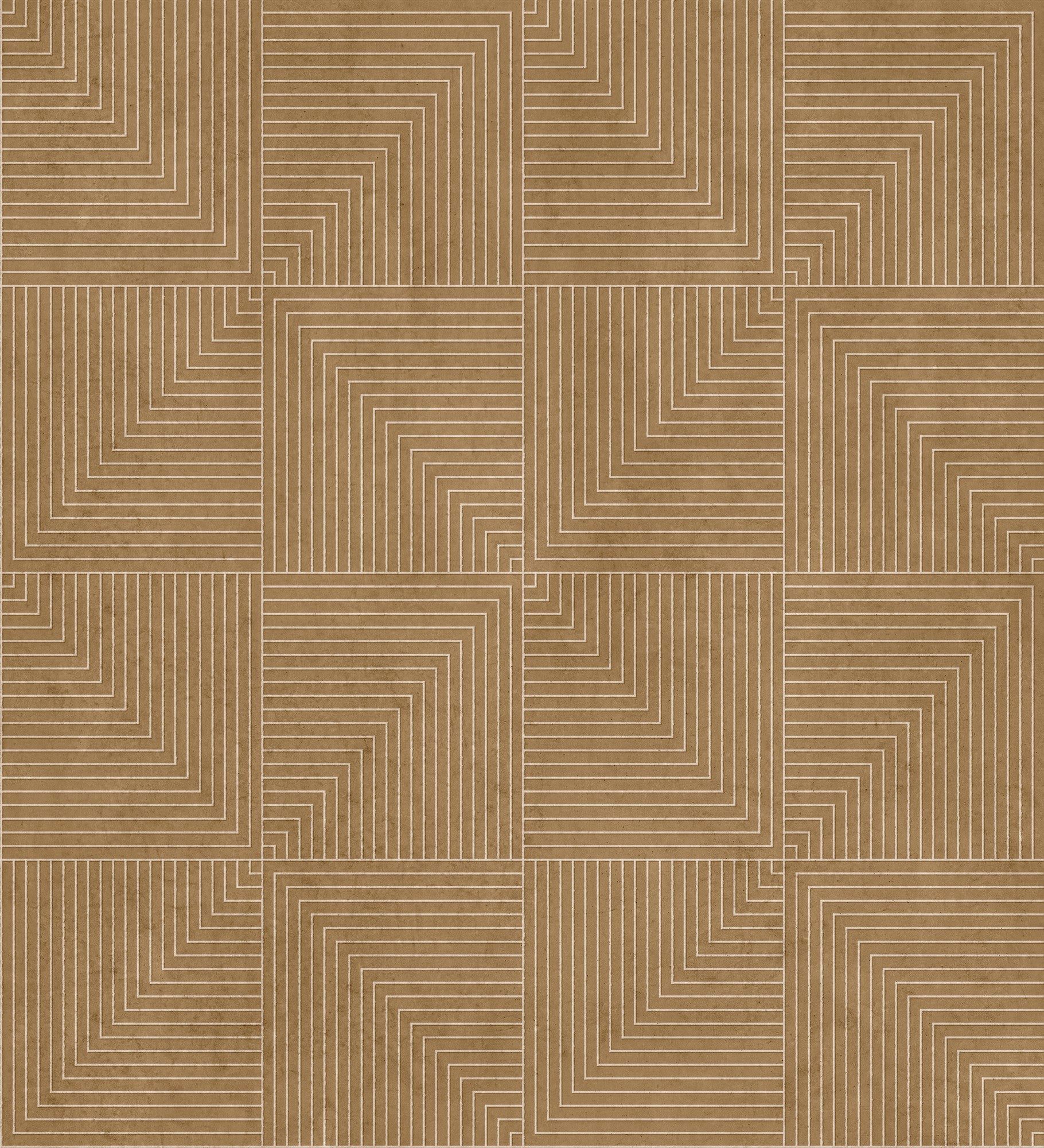 B00513 Tetragonal Sand Lattice Wallpaper by Coordonné