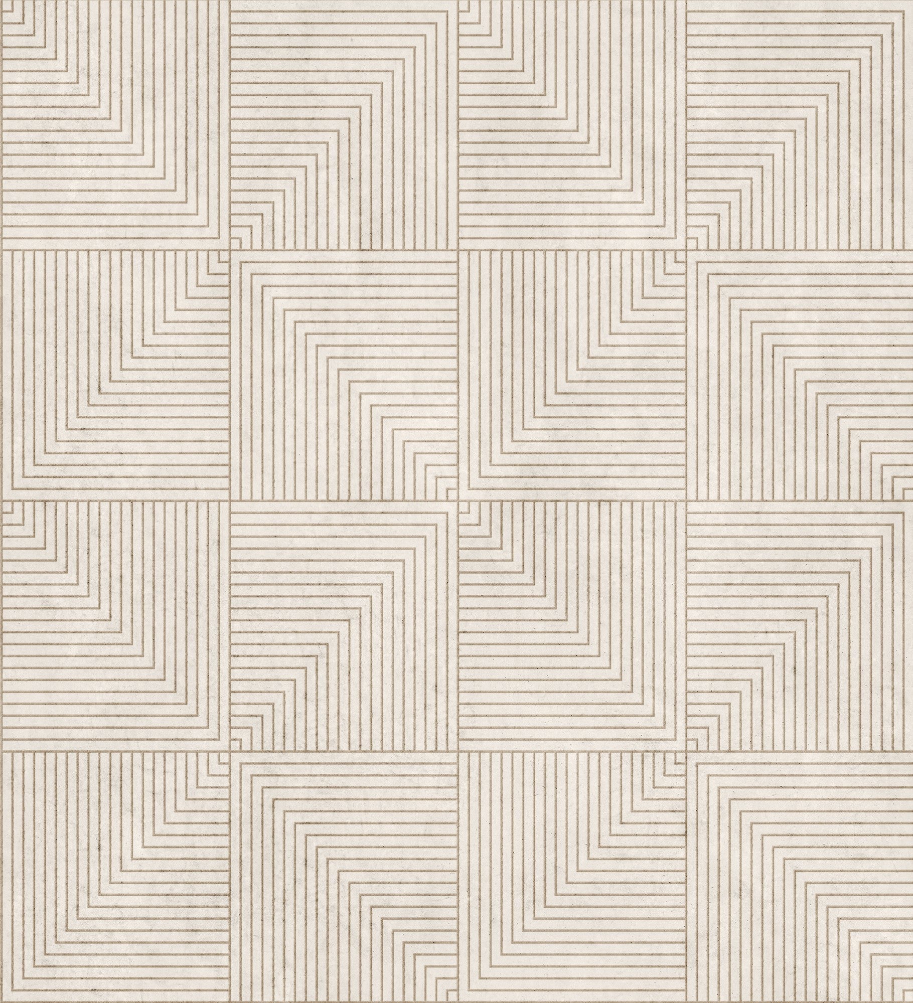 B00515 Tetragonal Cotton Lattice Wallpaper by Coordonné