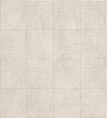 B00515 Tetragonal Cotton Lattice Wallpaper by Coordonné