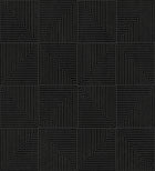 B00516 Tetragonal Slate Lattice Wallpaper by Coordonné