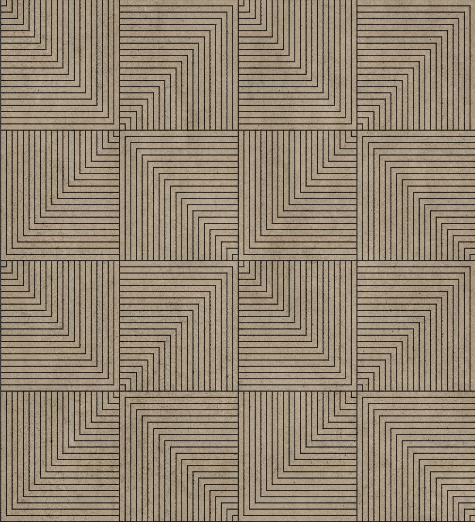 B00517 Tetragonal Mole Lattice Wallpaper by Coordonné