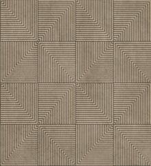 B00517 Tetragonal Mole Lattice Wallpaper by Coordonné