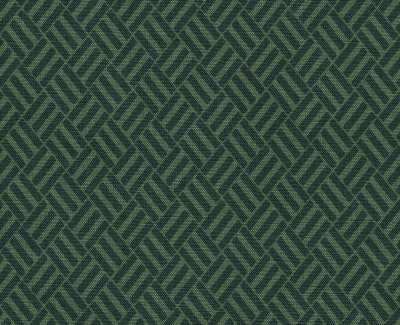B00518 Crosshatch Emerald Lattice Wallpaper by Coordonné