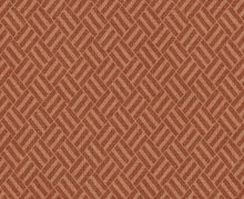 B00520 Crosshatch Redwood Lattice Wallpaper by Coordonné
