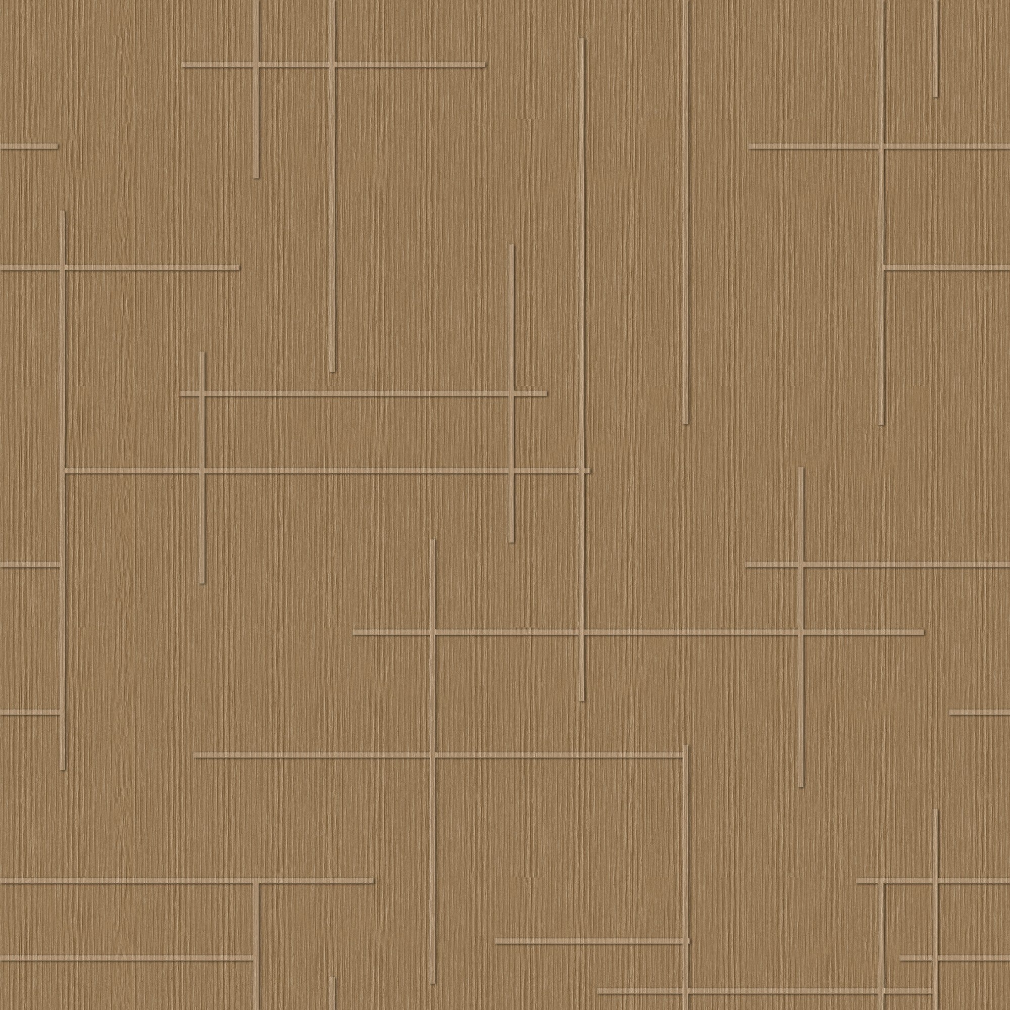 B00525 Monoclinic Sand Lattice Wallpaper by Coordonné