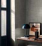 B00527 Monoclinic Cotton Lattice Wallpaper by Coordonné