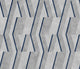 Parallels Navy Lattice Wallpaper by Coordonné