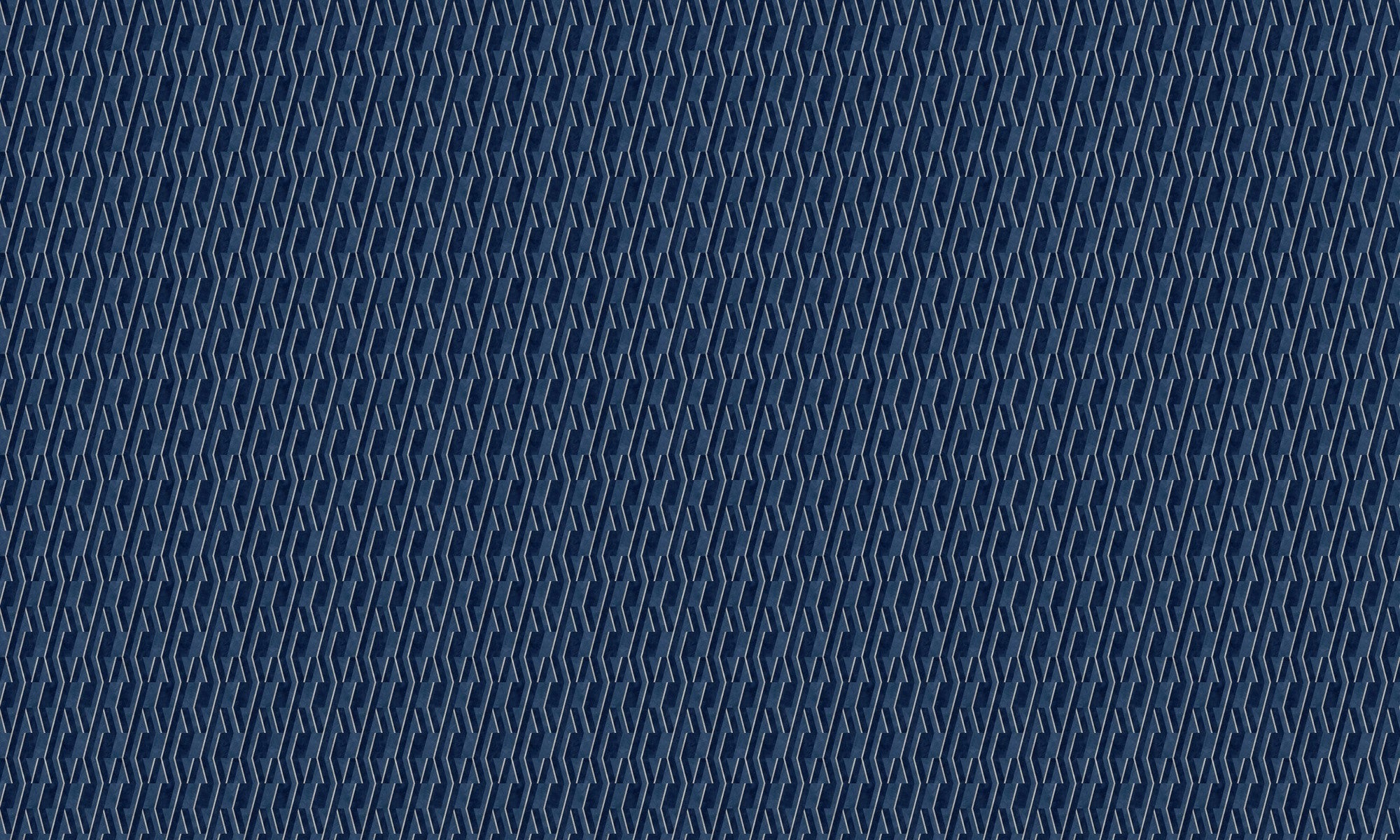 B00531 Parallels Ultramarine Lattice Wallpaper by Coordonné