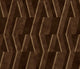 Parallels Chocolate Lattice Wallpaper by Coordonné