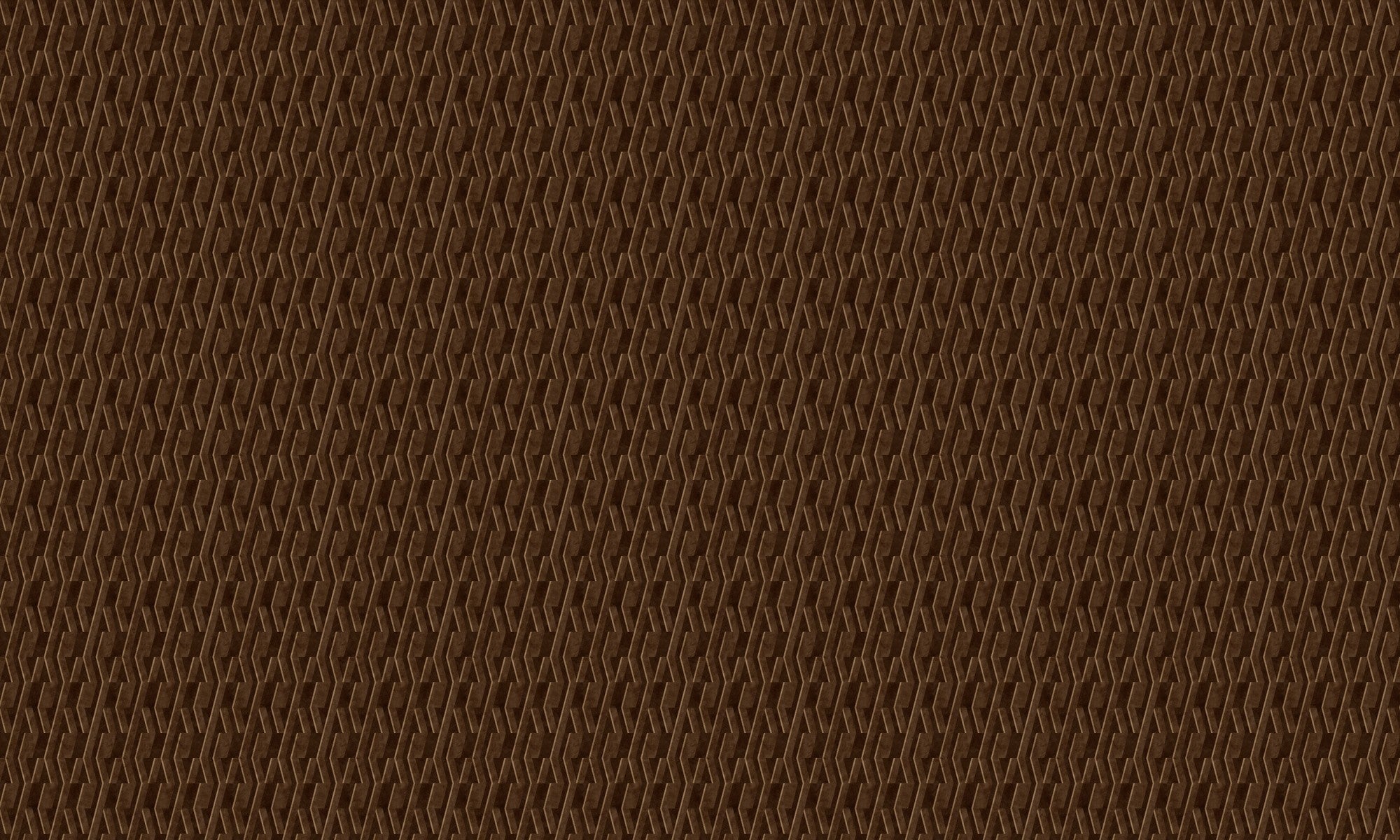 B00535 Parallels Chocolate Lattice Wallpaper by Coordonné