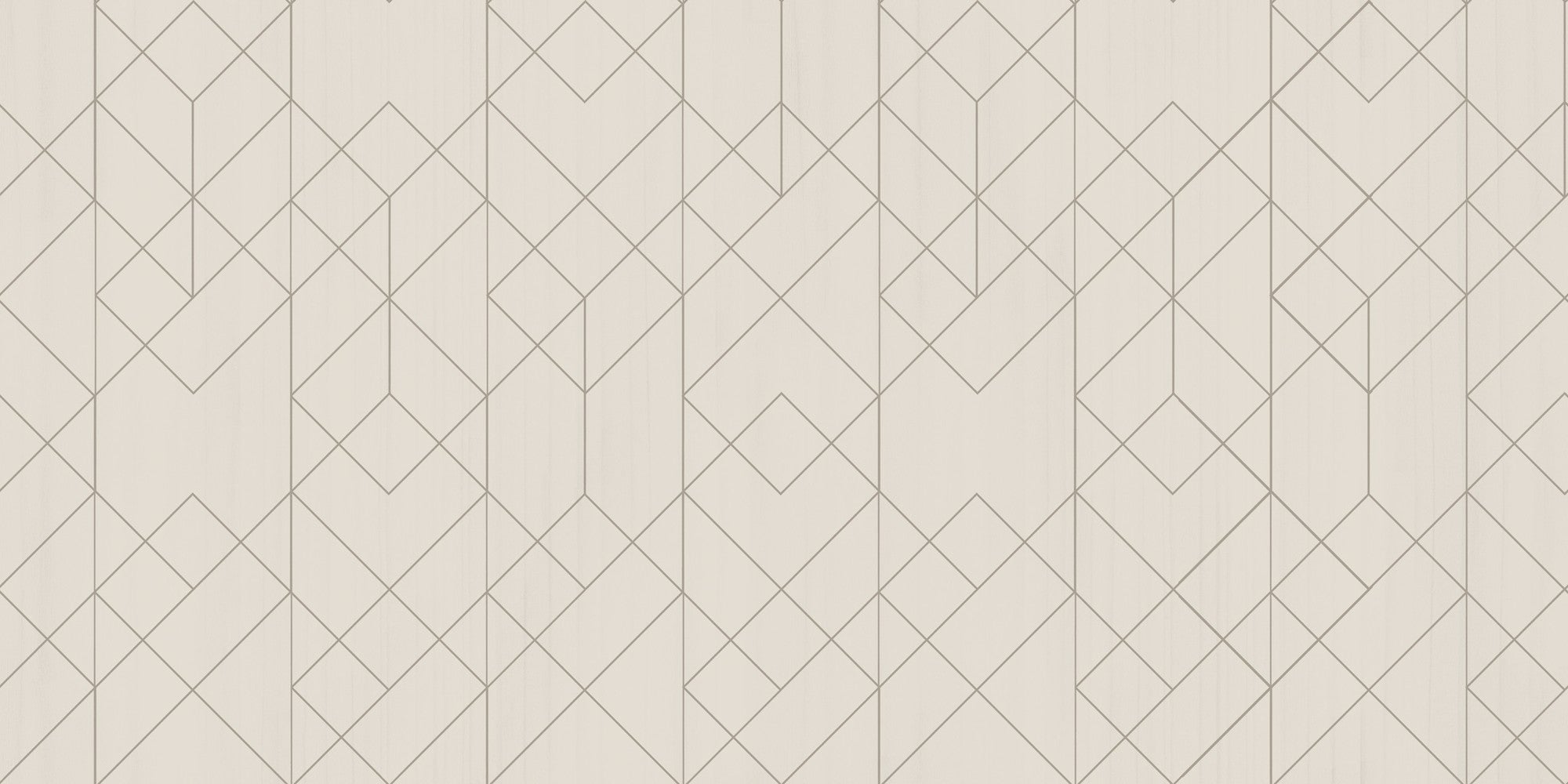 B00537 Rhombohedral Cotton Lattice Wallpaper by Coordonné