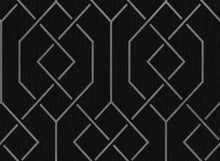 B00542 Trellis Slate Lattice Wallpaper by Coordonné