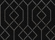 Trellis Slate Lattice Wallpaper by Coordonné