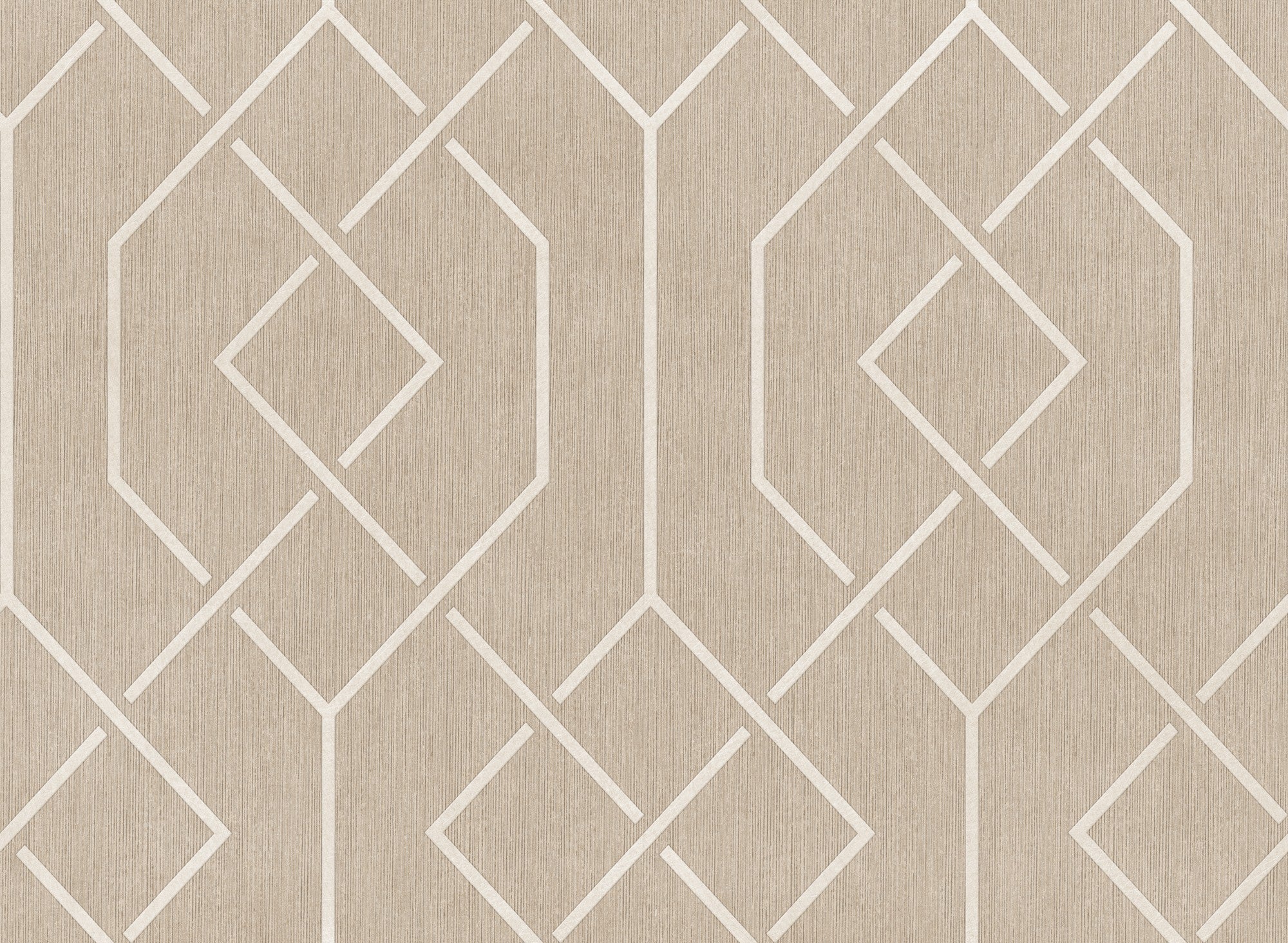 B00545 Trellis Stone Lattice Wallpaper by Coordonné