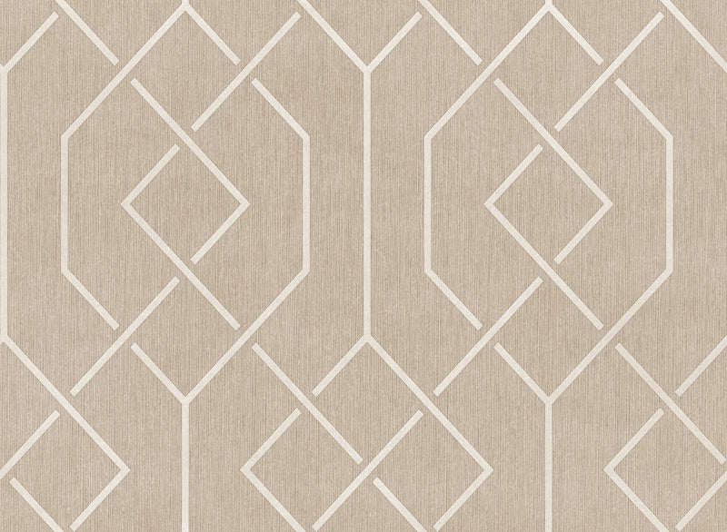 B00545 Trellis Stone Lattice Wallpaper by Coordonné