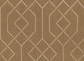 Trellis Sand Lattice Wallpaper by Coordonné