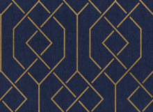 B00547 Trellis Ultramarine Lattice Wallpaper by Coordonné