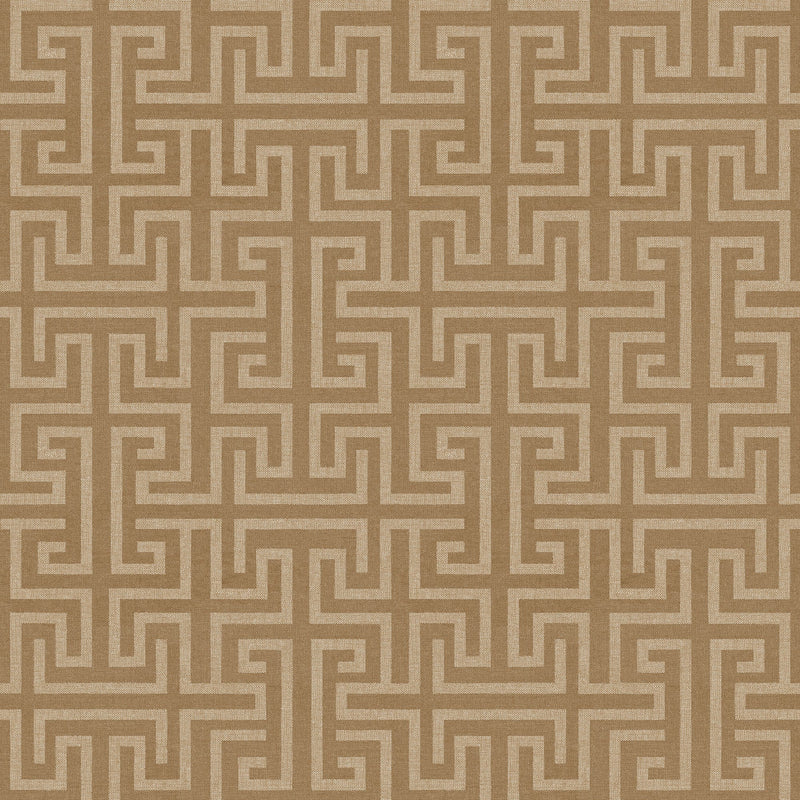 B00549 Maze Sand Lattice Wallpaper by Coordonné