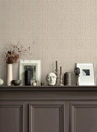 B00550 Maze Cotton Lattice Wallpaper by Coordonné