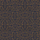 Maze Ultramarine Lattice Wallpaper by Coordonné
