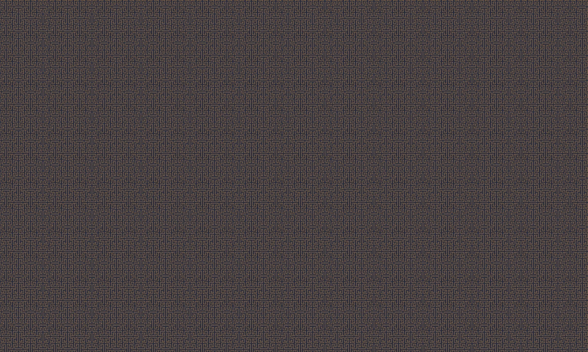 B00552 Maze Ultramarine Lattice Wallpaper by Coordonné