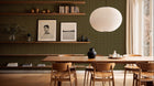 B00554 Grid Olive Lattice Wallpaper by Coordonné