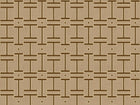 B00555 Grid Sand Lattice Wallpaper by Coordonné
