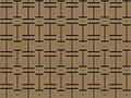 Grid Mole Lattice Wallpaper by Coordonné