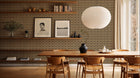 B00556 Grid Mole Lattice Wallpaper by Coordonné